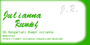 julianna rumpf business card